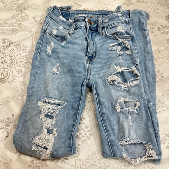 000 regular high rise jegging Americans eagle Jeans 😊 - Picture 1 of 3